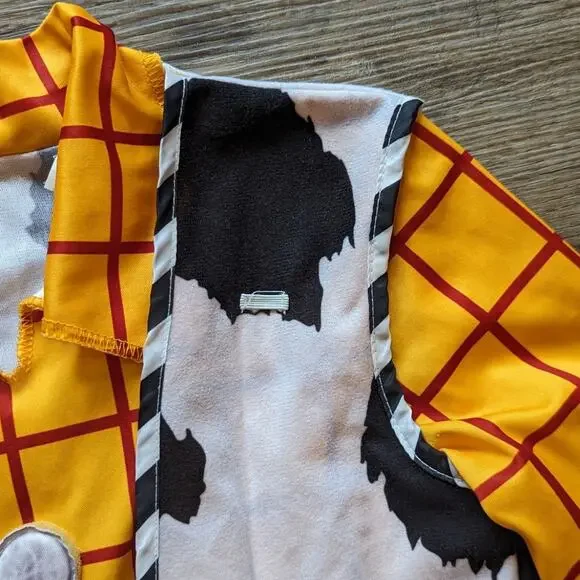 Disney Pixar Toy Story 4 Sherriff Woody Halloween Costume Size Small 4-6 - Picture 3 of 11